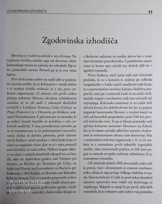 ROMANSKE CERKVE V SLOVENIJI, Marijan Zadnikar