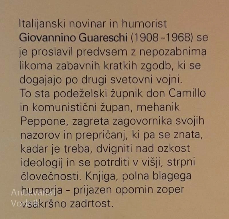 DON CAMILLO, Giovannino Guareschi