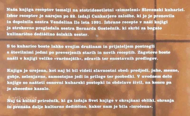KUHARICA S. FELICITE KALINŠEK
