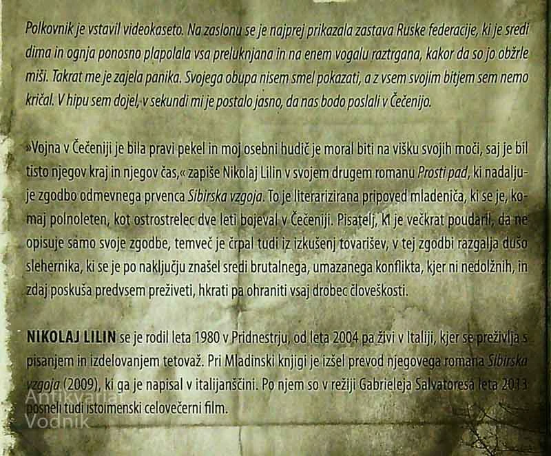 PROSTI PAD, Nikolaj Lilin