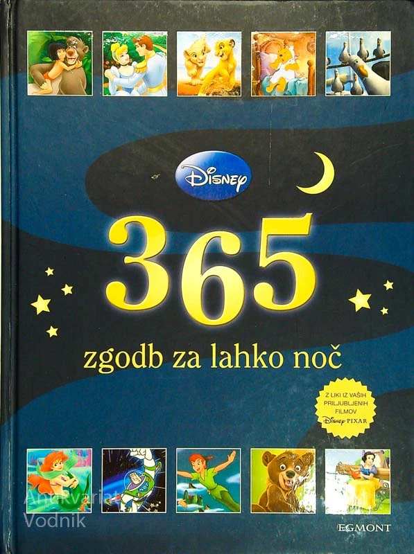365 ZGODB ZA LAHKO NOČ, DISNEY