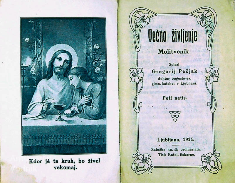 VEČNO ŽIVLJENJE; MOLITVENIK