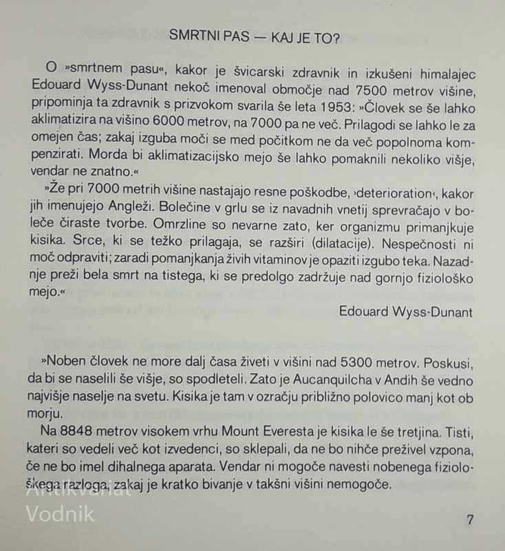 NA MEJI SMRTI, Reinhold Messner