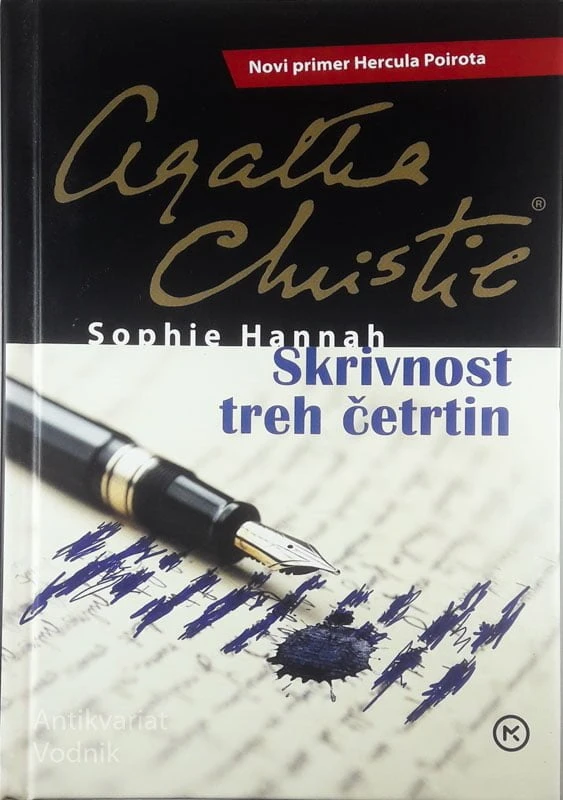 SKRIVNOST TREH ČETRTIN, Sophie Hannah (Agatha Christie)