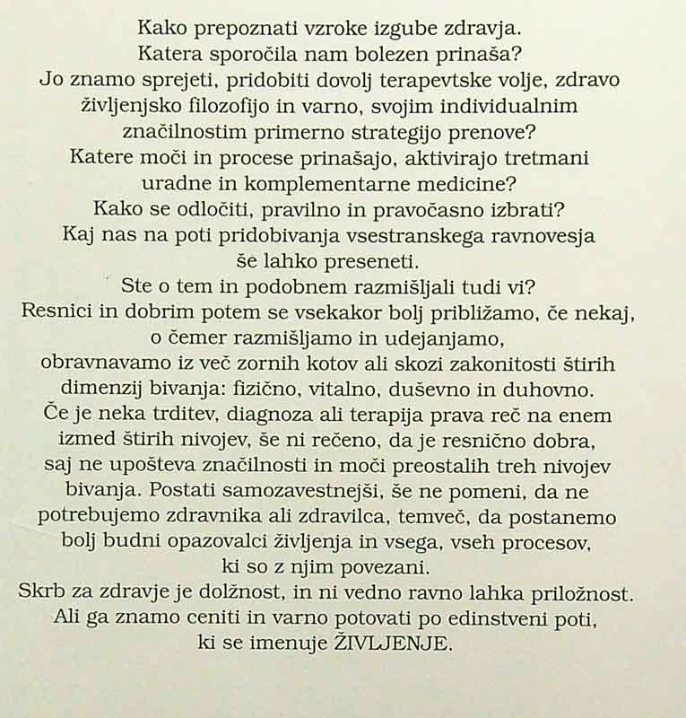 KLIC K SPREMEMBI, BOLEZEN NI PORAZ, Franc Božjak