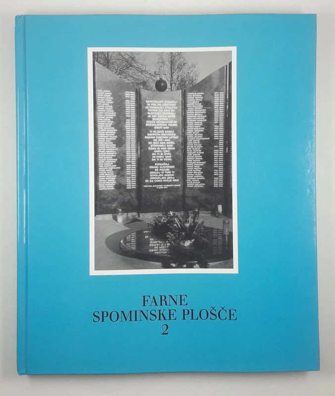 FARNE SPOMINSKE PLOŠČE, DRUGA KNJIGA, več avtorjev