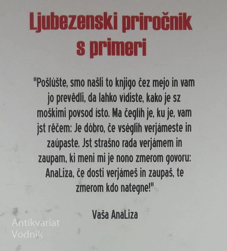 VSE UNO, KI PUPE RABIMO ZNAT O UNIH REČEH, Arijana Čulina