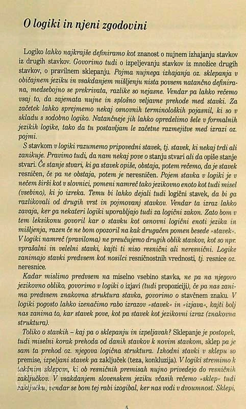 MALI LEKSIKON LOGIKE, Andrej Ule