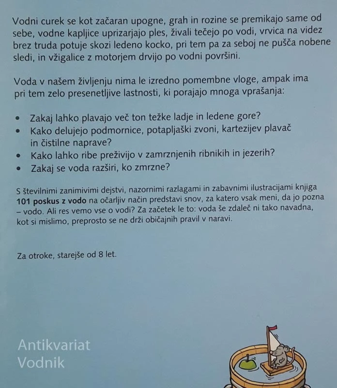 101 POSKUS Z VODO