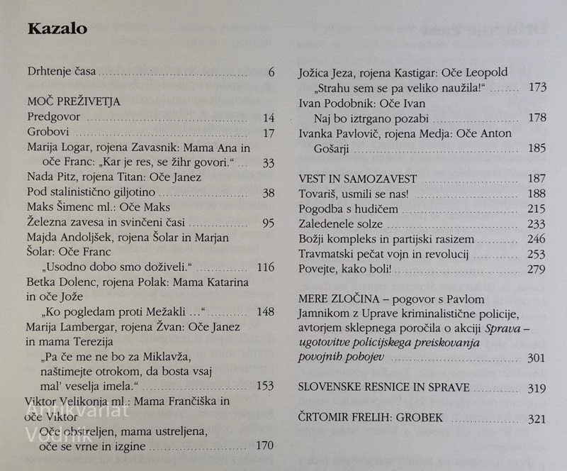 MOČ PREŽIVETJA, sprava z umorjenimi starši, Jože Dežman