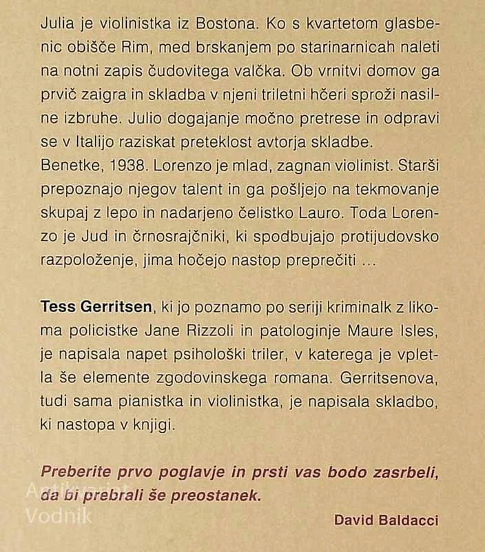 IGRANJE Z OGNJEM, Tess Gerritsen
