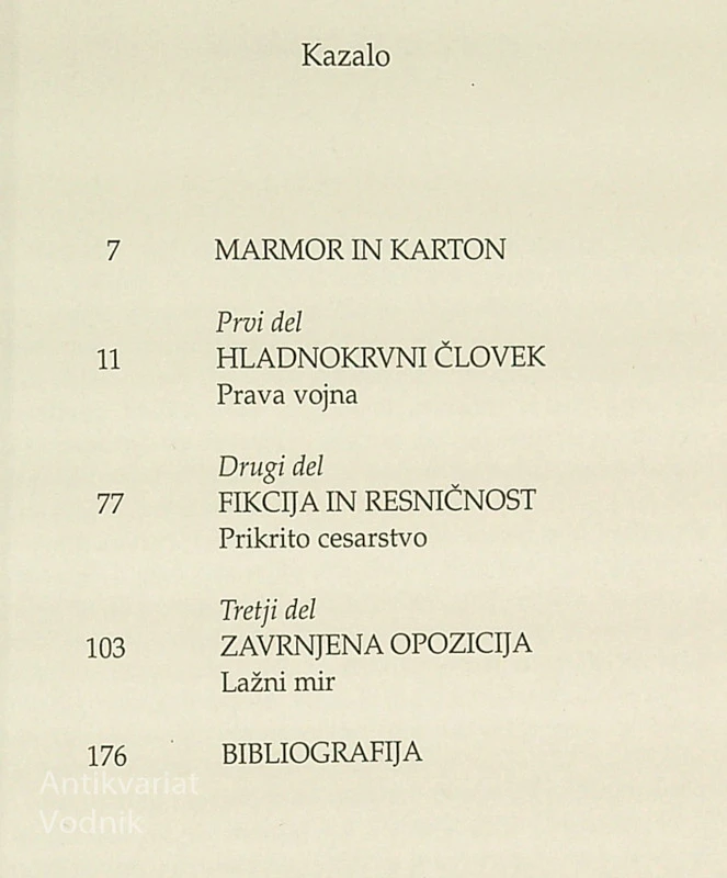 AVGUST; VELIKI SLEPAR, Antonio Spinosa