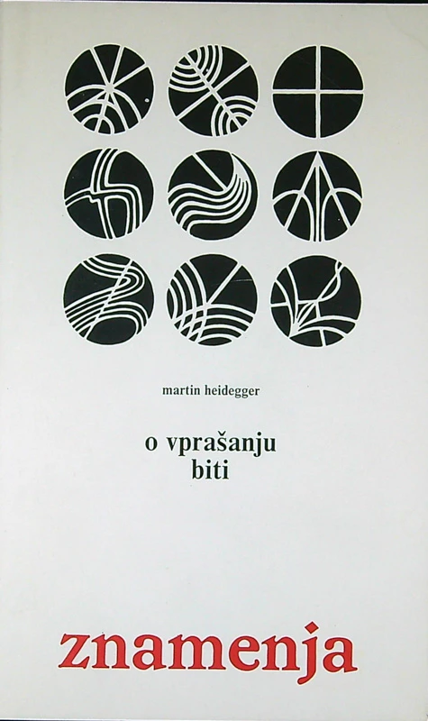 O VPRAŠANJU BITI, Martin Heidegger