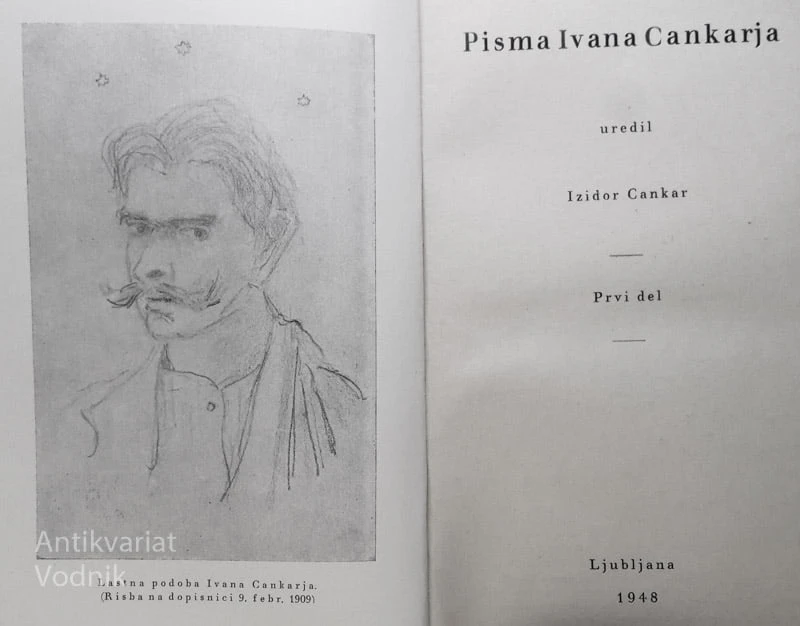 PISMA IVANA CANKARJA, uredil Izidor Cankar, 3 deli