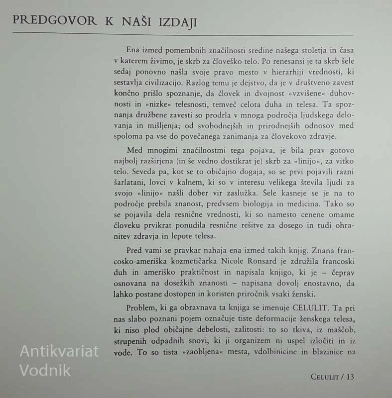 CELULIT, Nicole Ronsard
