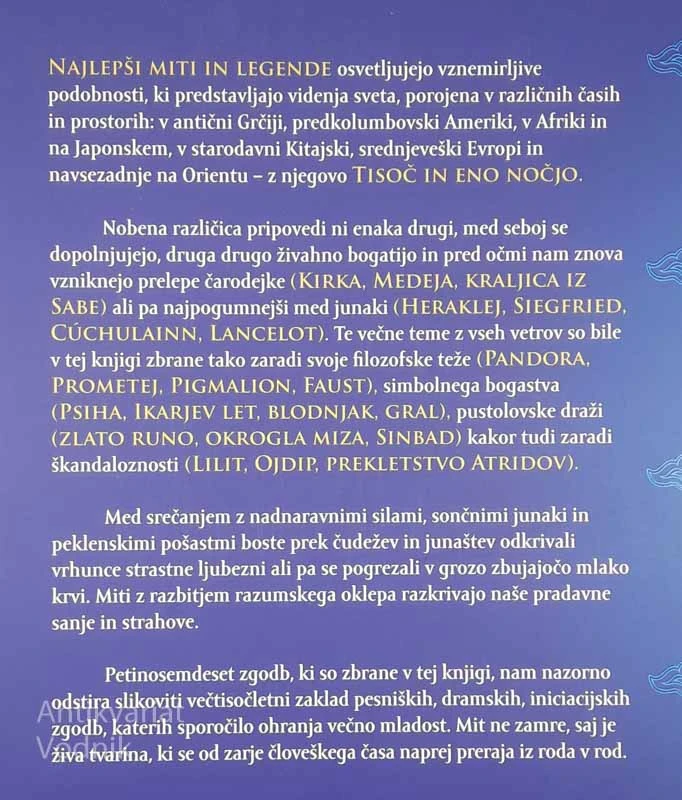 NAJLEPŠI MITI IN LEGENDE