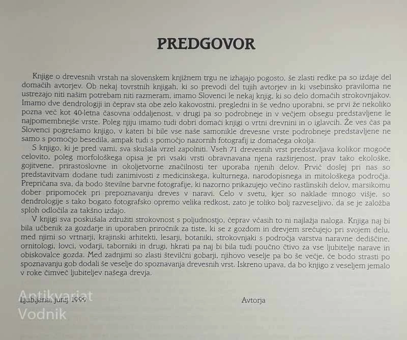 NAŠE DREVESNE VRSTE, Marjan Kotar in Robert Brus