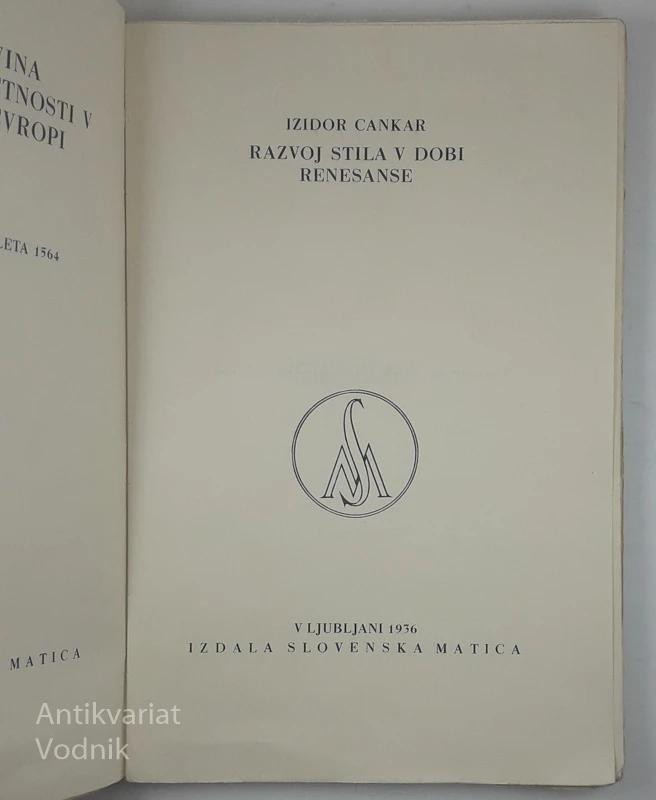 ZGODOVINA LIKOVNE UMETNOSTI V ZAHODNI EVROPI, II. in III. del