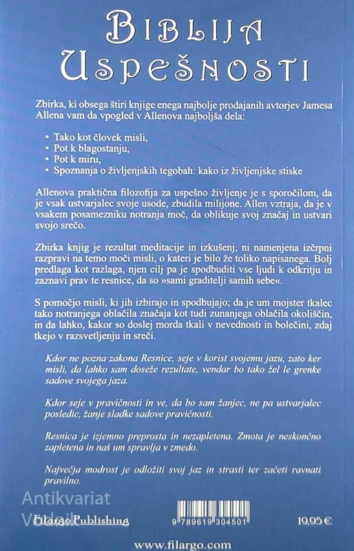 BIBLIJA USPEŠNOSTI, James Allen