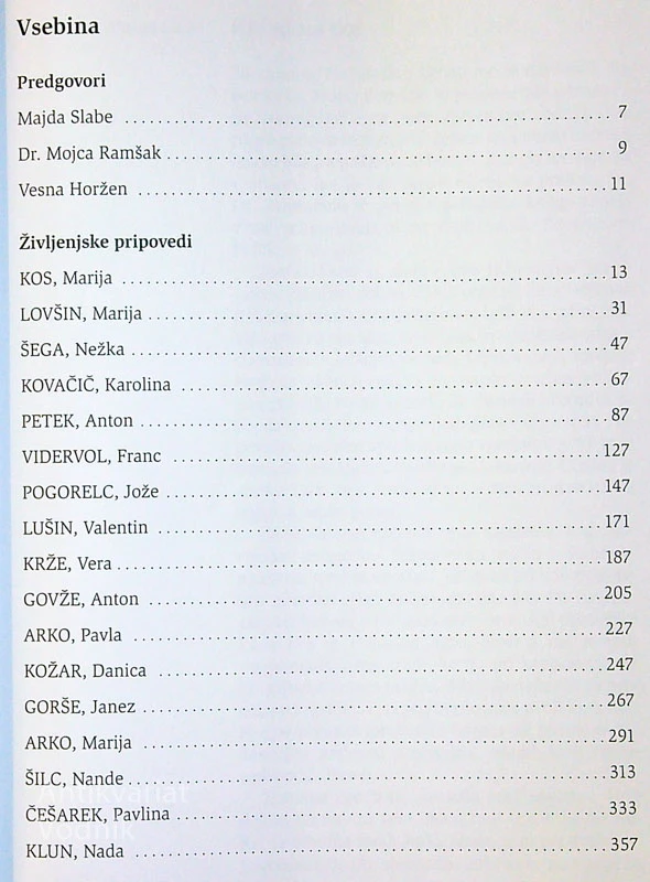 ŽIVLJENJSKE PRIPOVEDI IZ RIBNIŠKE DOLINE, več avtorjev