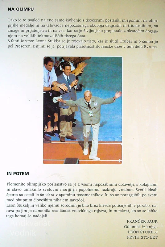 LEON ŠTUKELJ; PRVIH 100 LET, Franček Jauk