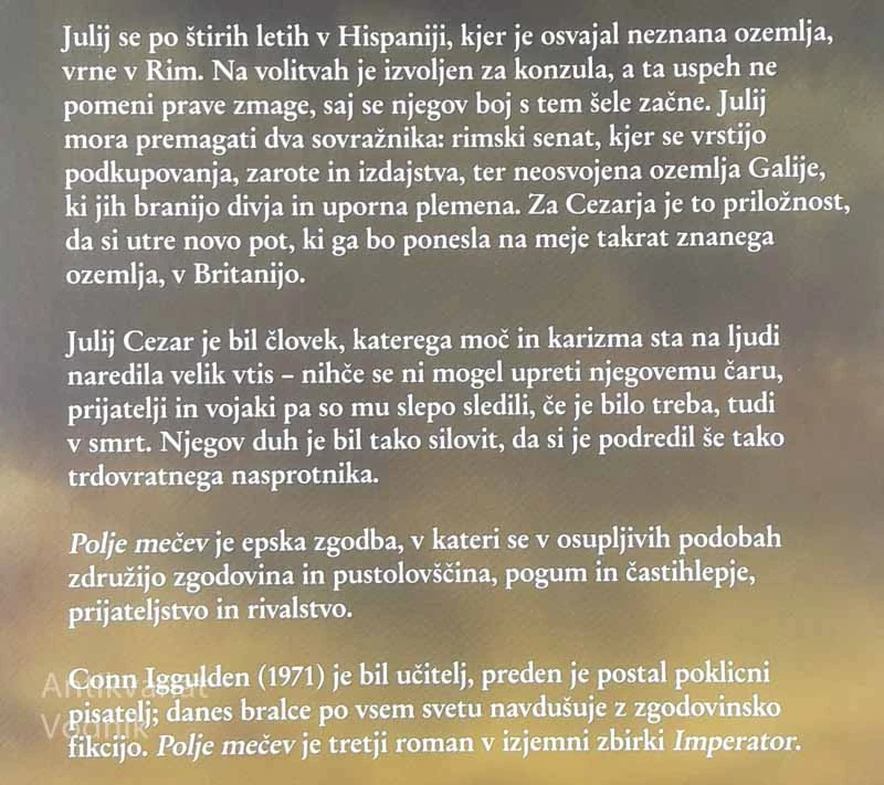 IMPERATOR; POLJE MEČEV, Gonn Iggulden
