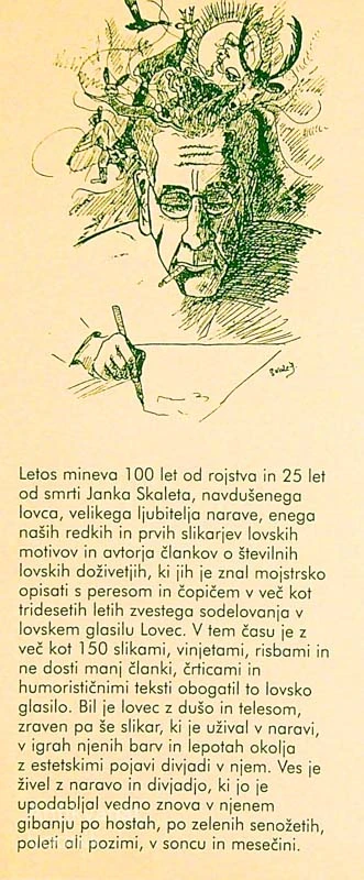 LOVSKE SLIČICE; ZBRANI SPISI Z IZVIRNIMI SLIKAMI, Janko Skale