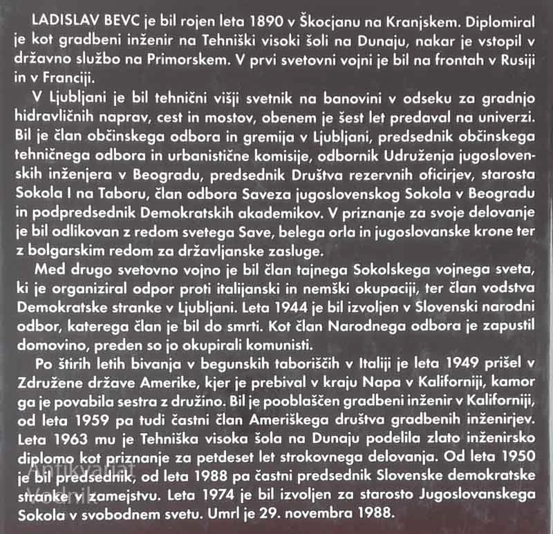 SPOMINI, Ladislav Bevc