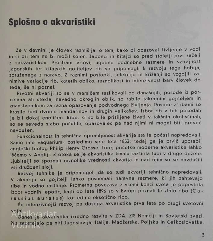 SVET AKVARISTIKE, Rihard Jerič