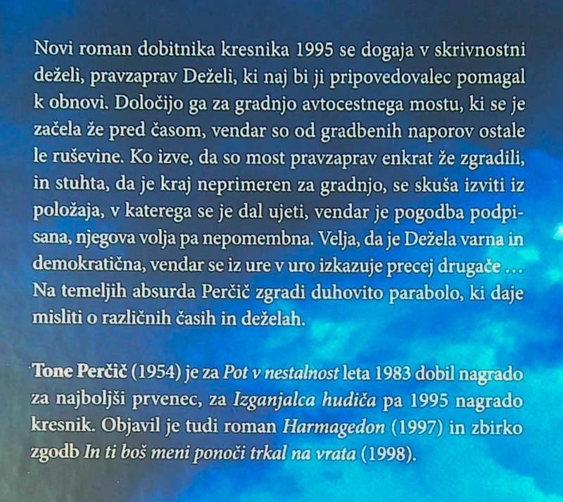 DEŽELA, Tone Perčič