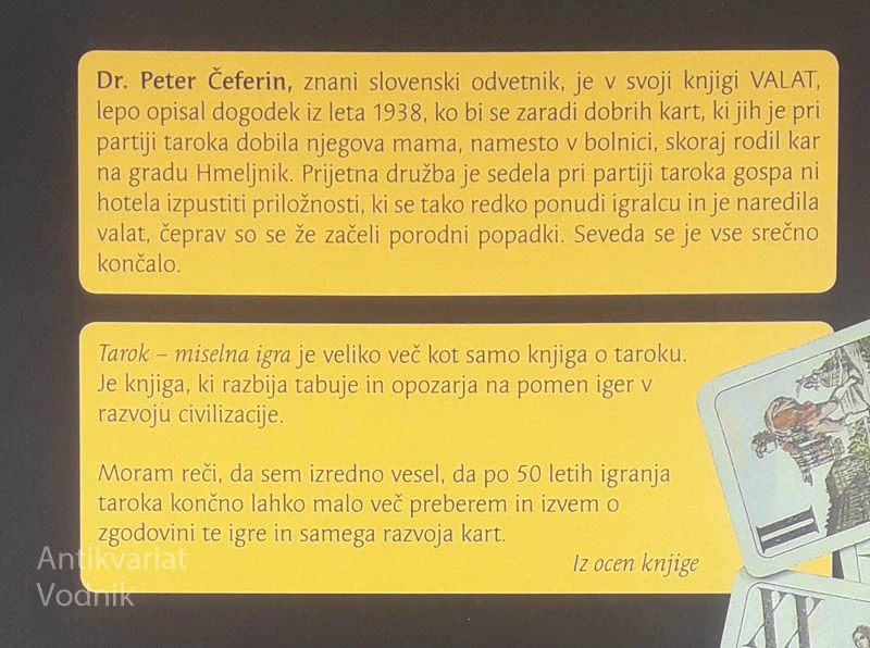 TAROK, MISELNA IGRA, Urh Erjavec