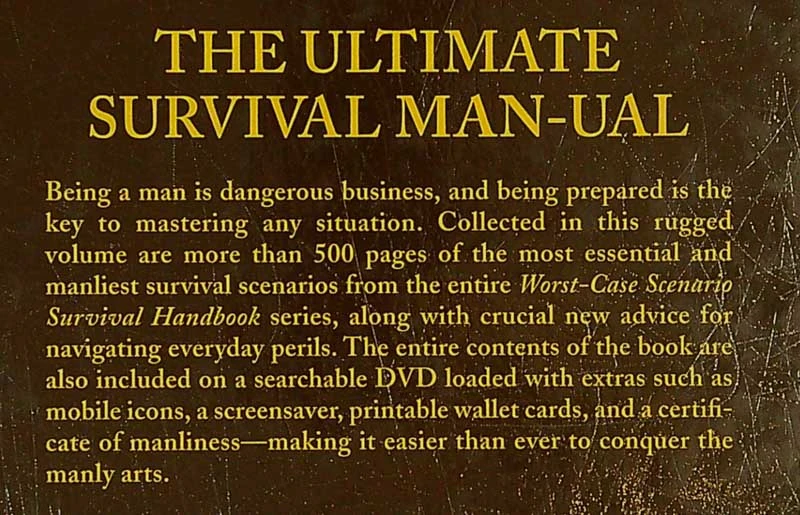 THE COMPLETE WORST-CASE SCENARIO SURVIVAL HANDBOOK; MAN SKILLS