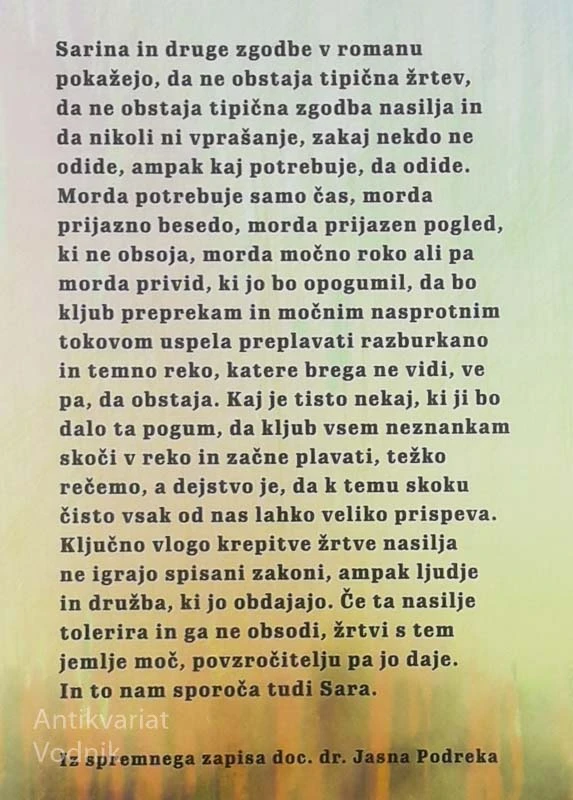 NOČ, KO JE PREPLAVALA REKO, Adriana Kuči