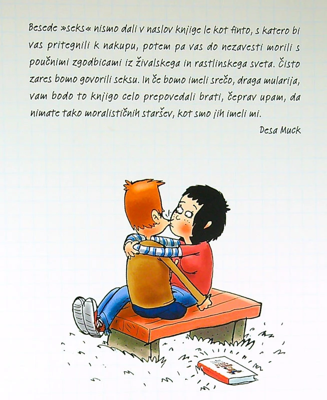 BLAZNO RESNO O SEKSU, Desa Muck (ilustiral Matej de Cecco)