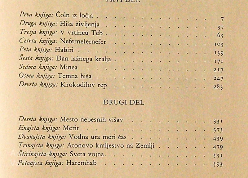 EGIPČAN SINUHE, Mika WALTARI