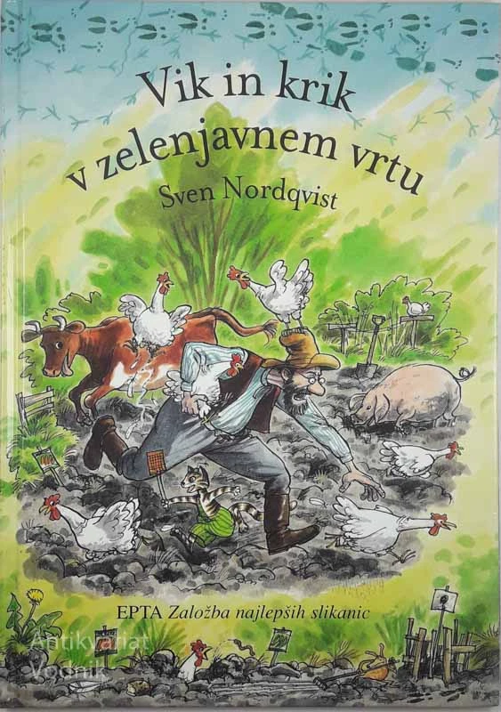 VIK IN KRIK V ZELENJAVNEM VRTU, Sven Nordqvist