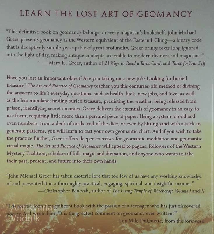 THE ART AND PRACTICE OF GEOMANCY, John Michael Greer