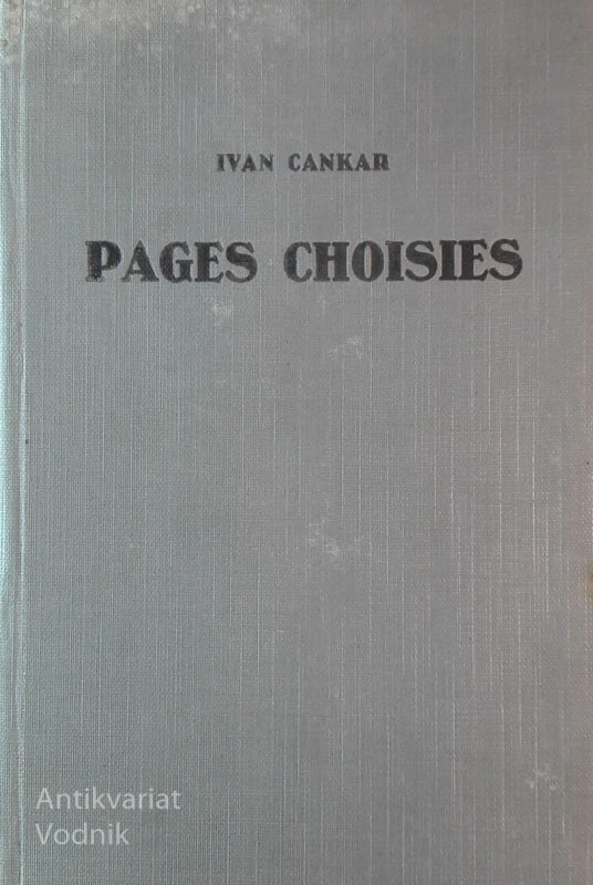 Ivan Cankar, PAGES CHOISIES (v francoskem jeziku)