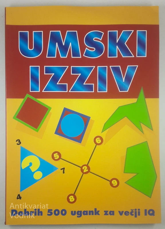 UMSKI IZZIV; DOBRIH 500 UGANK ZA VEČJI IQ