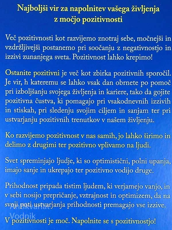 OSTANITE POZITIVNI, Jon Gordon in Daniel Decker