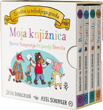 Zgodbe iz želodjega gozda: moja knjižica, Julia Donaldson