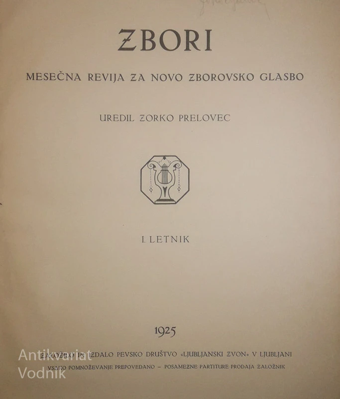 ZBORI; 1925-28