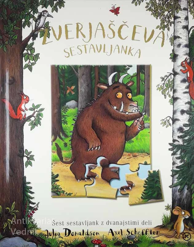 ZVERJAŠČEVA SESTAVLJANKA, Julia Donaldson in Axel Scheffler