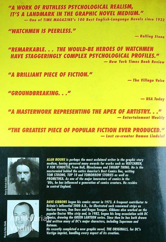 WATCHMEN, Alan Moore & Dave Gibbons