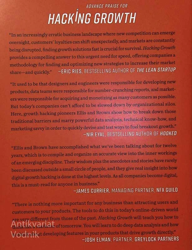 HACKING GROWTH, Sean Ellis in Morgan Brown