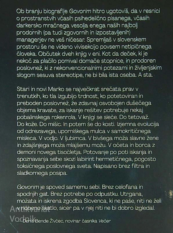 GOVORIM, Marko Verdev, Davorin Lenko