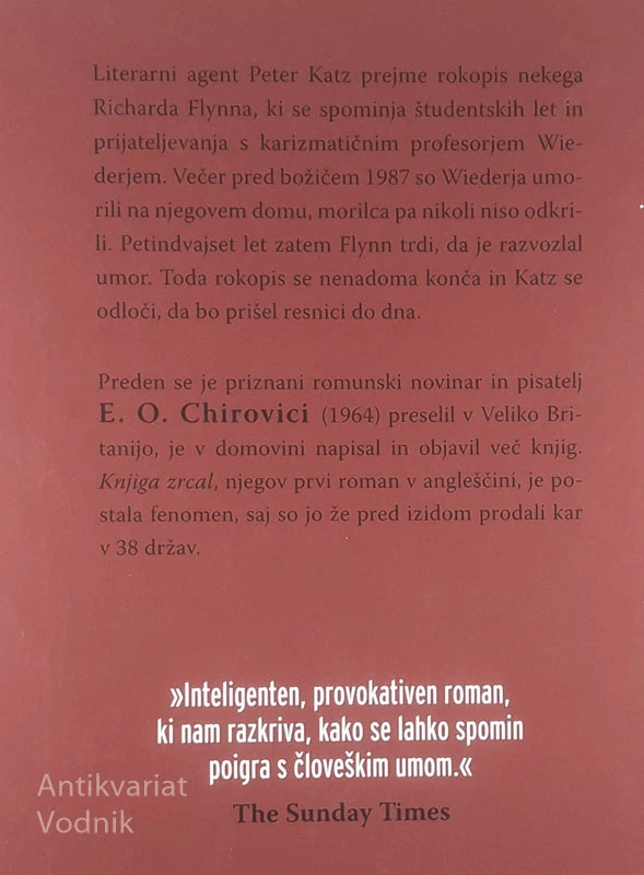 KNJIGA ZRCAL, E. O. Chirovici