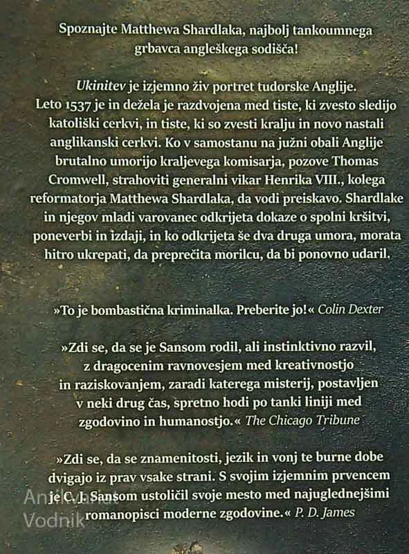 UKINITEV, C. J. Sansom