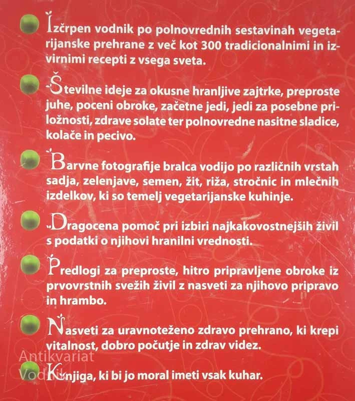SODOBNA VEGETARIJANSKA KUHINJA