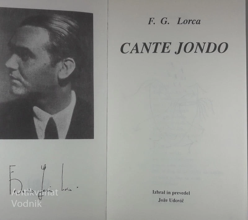 CANTE JONDO, F. G. Lorca